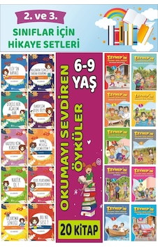 2.ve 3.sınıflar İçin Okuma Alışkanlığı Kazandıran Mükemmel 20 Li Hikaye Seti 6 2.ve 3.sınıflar İçin Okuma Alışkanlığı Kazandıran Mükemmel 20 Li Hikaye Seti 6