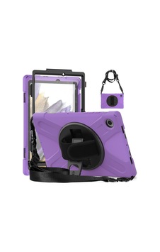 Galaxy Uyumlu Uyumlu X200 Tab A8 10.5 Kılıf Amazing Tablet Kapak - Mor Klasik Galaxy Uyumlu Uyumlu X200 Tab A8 10.5 Kılıf Amazing Tablet Kapak - Mor Klasik