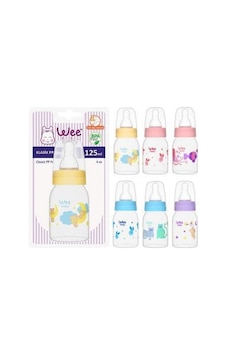 Wee 851 PP Kiraz Uçlu Askılı Biberon 125 ML Wee 851 PP Kiraz Uçlu Askılı Biberon 125 ML