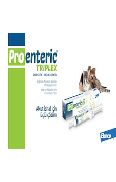 Elanco Pro-enteric Triplex 30 Ml Kedi & Köpek İshal Kesici, Probiyotik Ve Sindirim Onarıcı Macun Elanco Pro-enteric Triplex 30 Ml Kedi & Köpek İshal Kesici, Probiyotik Ve Sindirim Onarıcı Macun