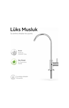 Su Arıtma Cihazı Lüks Krom Musluk Eko Model 608506019
