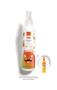 Avon Naturals Kids Mango Kokulu Göz Yakmayan Saç Açıcı Sprey 200 ML