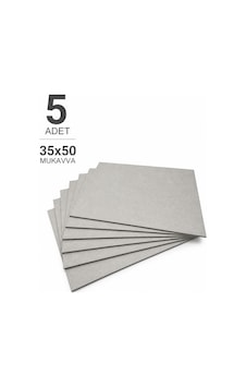 5 Adet 35x50 Mukavva