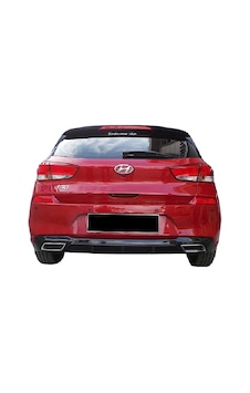 Hyundai İ30 (2017-2018) Arka Tampon - Difüzör (Plastik)