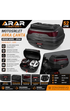 Wogen 52 Litre Arka Çanta Siyah - 3289 Wogen 52 Litre Arka Çanta Siyah - 3289
