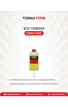 Döküm Kaynak Sıvı Boraks - Sıvı Teneker - Juwel Marka Profesyonel Malzeme Metalik Döküm Kaynak Sıvı Boraks - Sıvı Teneker - Juwel Marka Profesyonel Malzeme Metalik