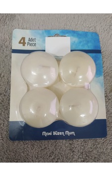 4 Lü Suda Yüzen Mum 4 Lü Suda Yüzen Mum