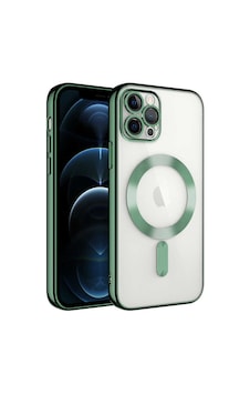 Apple Uyumlu iPhone 11 Pro Max Kamera Korumalı Magsafe Wireless Şarj Özellikli Tchs Demre Kılıf-koyu Koyu Yeşil Apple Uyumlu iPhone 11 Pro Max Kamera Korumalı Magsafe Wireless Şarj Özellikli Tchs Demre Kılıf-koyu Koyu Yeşil
