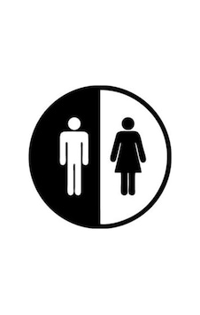 Klozet Banyo Sticker Wc Yapıştırma Resim 8 Siyah