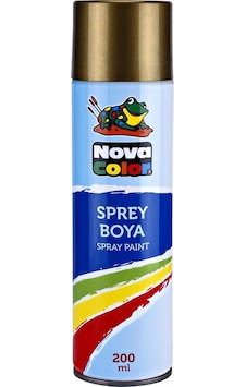 Nova Color Sprey Boya Altın Nc-811 Nova Color Sprey Boya Altın Nc-811