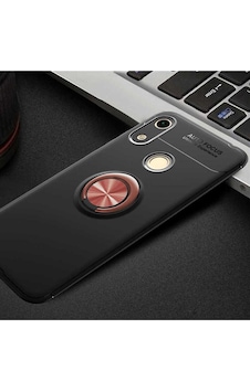 Huawei Y6s 2019 Kılıf Zore Ravel Silikon Kapak Siyah-Rose Gold Huawei Y6s 2019 Kılıf Zore Ravel Silikon Kapak Siyah-Rose Gold