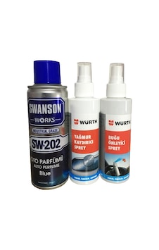 Swanson Works Oto Parfüm 200 Ml Würth Buğu ve Yağmur Sprey 150 Ml Swanson Works Oto Parfüm 200 Ml Würth Buğu ve Yağmur Sprey 150 Ml