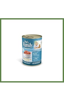 Pets Family Kedi Konserve Balıklı 400gr 1 Adet Hb006 Pets Family Kedi Konserve Balıklı 400gr 1 Adet Hb006