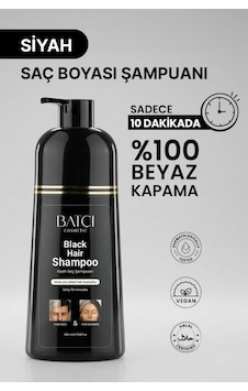 Batçı Anında Etkili Beyaz Kapatıcı Siyahlaştırıcı Şampuan 350 Ml