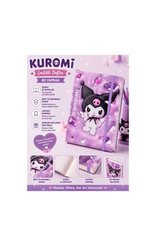 Kuromi Figürlü Lastikli Sert Kapak Defter Çizgili 80 Yaprak Çok Renkli Çok Renkli Kuromi Figürlü Lastikli Sert Kapak Defter Çizgili 80 Yaprak Çok Renkli Çok Renkli