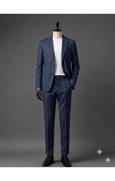Atkgiyim Takım Elbise Erkek Slim Fit Modern Kesim Ceket Pantolon İkili Takım Lacivert Atkgiyim Takım Elbise Erkek Slim Fit Modern Kesim Ceket Pantolon İkili Takım Lacivert