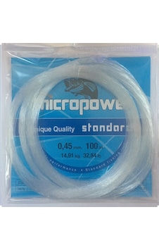 Mıcropower Standard 100mt Byz Poşet Misina 0,45mm