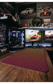Neon Dalga Gaming Mousepad Xxl 90x40 Cm Kaymaz Taban Dikişli Kenar Japon Desenli Oyuncu Mousepad Turuncu Neon Dalga Gaming Mousepad Xxl 90x40 Cm Kaymaz Taban Dikişli Kenar Japon Desenli Oyuncu Mousepad Turuncu