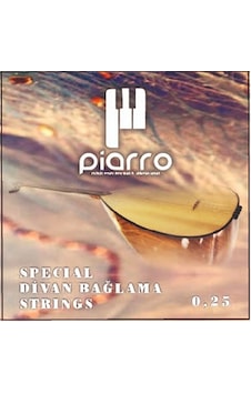 Piarro 0,25 Profosyonel Divan Saz Teli Takımı Piarro 0,25 Profosyonel Divan Saz Teli Takımı