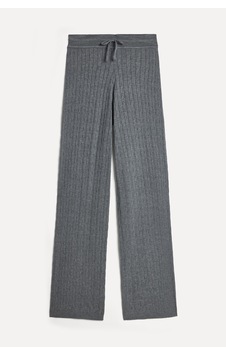 Mudo Kadın Kadın Gri Comfort Fit Bağlamalı Pantolon 1272952 Gri Melanj Mudo Kadın Kadın Gri Comfort Fit Bağlamalı Pantolon 1272952 Gri Melanj