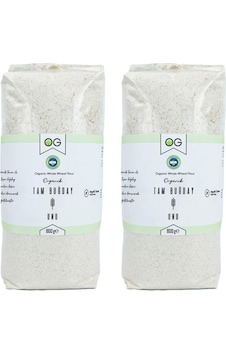 OG natural 2'li Organik Tam Buğday Unu 800 Gr Set OG natural 2'li Organik Tam Buğday Unu 800 Gr Set