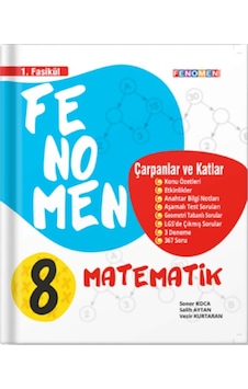 Fenomen Okul Yayınları 8. Sınıf Lgs Matematik 1. Fasikül Çarpanl Fenomen Okul Yayınları 8. Sınıf Lgs Matematik 1. Fasikül Çarpanl