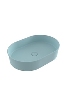 Bocchi Sottile Slim Line Tezgah Üstü Lavabo Mat Buz Mavisi 1521-029-0125