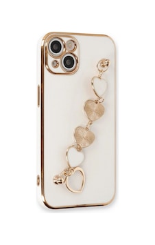 Apple İphone 14 Kılıf Esila Silikon - Beyaz Apple İphone 14 Kılıf Esila Silikon - Beyaz