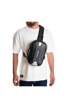 Newish Polo Erkek Şifreli Kilitli Su Geçirmez Sling Bag 404 Çapraz Omuz Ve Sırt Çantası - New404 Gri Newish Polo Erkek Şifreli Kilitli Su Geçirmez Sling Bag 404 Çapraz Omuz Ve Sırt Çantası - New404 Gri