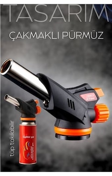 Çakmaklı Pürmüz Başlığı - Çakmak Gazı Bütan Gaz Uyumlu Çakmaklı Pürmüz Başlığı - Çakmak Gazı Bütan Gaz Uyumlu