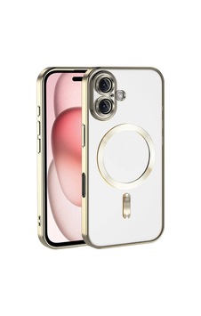 İphone 16 Kılıf Magsafe Kamera Lens Korumalı Logo Gösteren İnce Hafif Kurtiletisim Altın İphone 16 Kılıf Magsafe Kamera Lens Korumalı Logo Gösteren İnce Hafif Kurtiletisim Altın