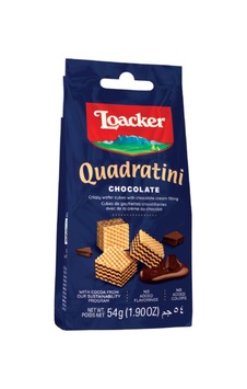 Quadratini Chocolate Çikolatalı Gofret 54 Gr