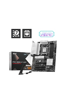 Msı Pro B850p Wıfı Ddr5 8200mt/s 1xhdmı 3xm.2 Atx Am5 Amd Am5 9000/8000/7000 Seri Leri İle Uyumlu