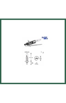 Bezos Super Light H1 Halojen Far Ampülü 12 Volt 60-55 Watt Bzs01 Bezos Super Light H1 Halojen Far Ampülü 12 Volt 60-55 Watt Bzs01