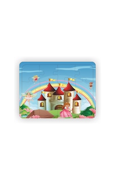 Ahşap Çocuk Puzzle 12 Parça