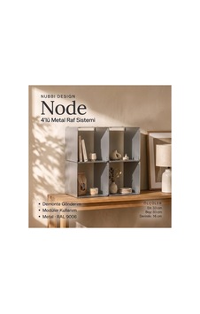 Node 4'lü Modüler Metal Tezgah Üstü Mutfak Rafı Ve Konsol Düzenleyici Stand 33x33 Cm Gümüş - 943953504 Gümüş Node 4'lü Modüler Metal Tezgah Üstü Mutfak Rafı Ve Konsol Düzenleyici Stand 33x33 Cm Gümüş - 943953504 Gümüş