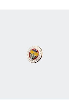Rozet Fb Logo Mineli 1,9 Cm Altın