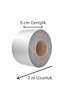 Bakgelal Su Geçirmez Alüminyum Tamir Bandı Çatı, Boru, Duvar Ve Çatlak Onarıcı Yalıtım Bandı - Bgasubant2x5 5 x 2 M Bakgelal Su Geçirmez Alüminyum Tamir Bandı Çatı, Boru, Duvar Ve Çatlak Onarıcı Yalıtım Bandı - Bgasubant2x5 5 x 2 M