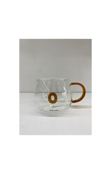 Harfli Cam Kupa Harfli Tasarım Harfli Cam Bardak 400 Ml O Harfli Cam Kupa Harfli Tasarım Harfli Cam Bardak 400 Ml O