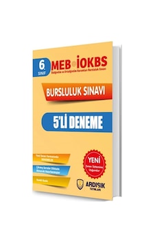 6. Sınıf Bursluluk Deneme Sınavı Ardışık Yayınları 6. Sınıf Bursluluk Deneme Sınavı Ardışık Yayınları