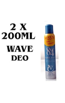 8x4 Wave Erkek Deodorant 2 X 200 Ml 8x4 Wave Erkek Deodorant 2 X 200 Ml