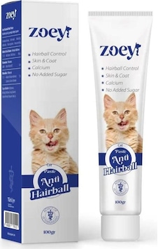 Zoey Hairball Paste Kediler İçin Tüy Yumağı Malt 100 G Zoey Hairball Paste Kediler İçin Tüy Yumağı Malt 100 G