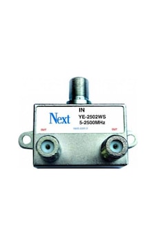 Next Ye-2502 Splitter 2 Çıkışlı Uydu Bölücü
