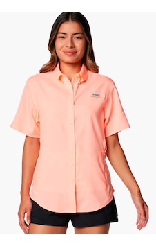 Columbia Columbıa Fl7277 Womens Tamıamı Iı Ss Shırt - 885 Pembe Columbia Columbıa Fl7277 Womens Tamıamı Iı Ss Shırt - 885 Pembe