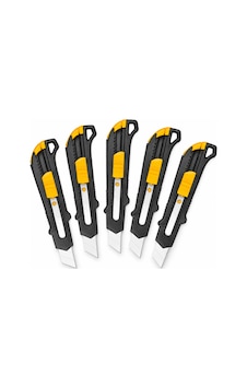 Sgs Plastik Gövdeli Maket Bıçağı 5 Adetli Ekonomik Paket Sgs Plastik Gövdeli Maket Bıçağı 5 Adetli Ekonomik Paket
