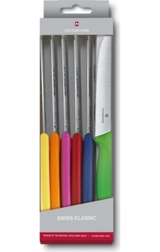 Victorinox 6.7839.6g Swissclassic 6lı Domates Bıçağı Seti Victorinox 6.7839.6g Swissclassic 6lı Domates Bıçağı Seti