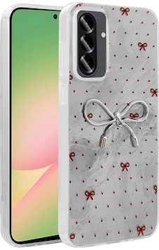 Samsung Uyumlu Galaxy A56 Kılıf Kamera Korumalı Figürlü Zore Ponti Silikon Kapak Açık Mavi