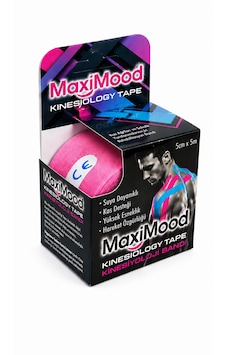 Maximood Kinesiyoloji Bandı 5cm X 5m - Pembe