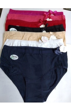 Dondeza 6 Adet Bambu Kadın Bikini Karışık Kadın Külot Çok Renkli Dondeza 6 Adet Bambu Kadın Bikini Karışık Kadın Külot Çok Renkli