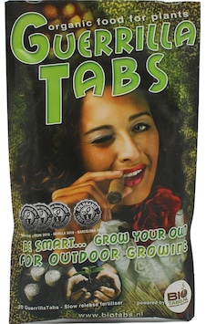 Biotabs Guerilla Tabs 20 Tablet Yavaş Salınımlı Bitki Besini 100 G Biotabs Guerilla Tabs 20 Tablet Yavaş Salınımlı Bitki Besini 100 G